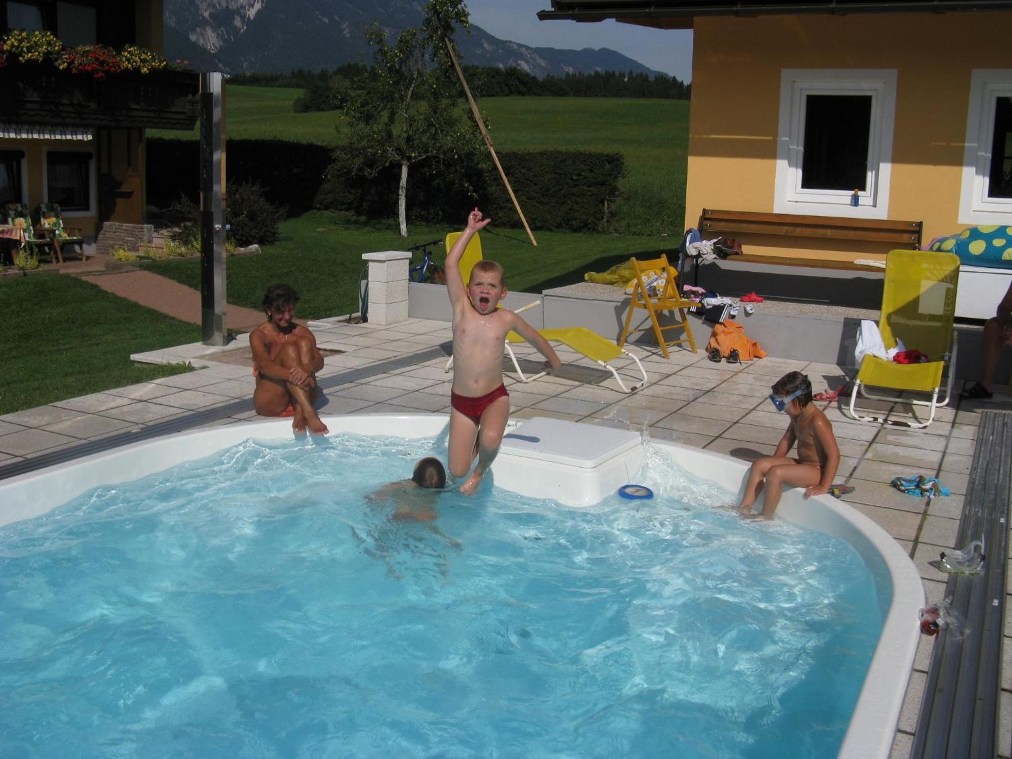 Ferienwohnung Alpenblick Hermagor-Pressegger See Dış mekan fotoğraf